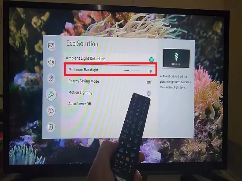 Màn hình tivi LG bị tối đen Màn hình tivi LG bị tối đen