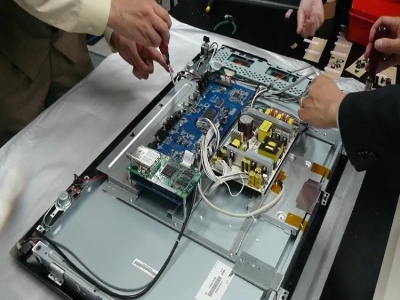 Màn hình tivi LG bị tối đen Màn hình tivi LG bị tối đen