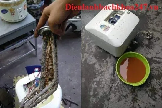 Bảng giá dịch vụ vệ sinh bình nóng lạnh Ariston 30L mới nhất vệ sinh bình nóng lạnh ariston 30l