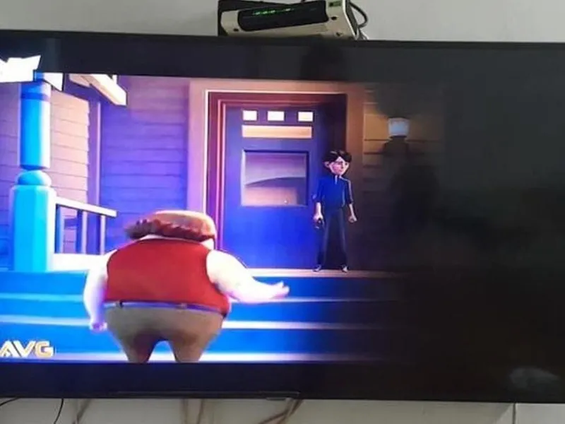 tivi bị đen góc màn hình