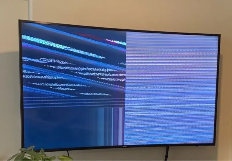 tivi bị sọc ngang
