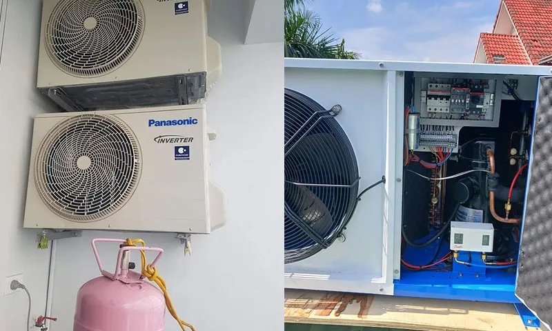 lốc điều hòa không chạy