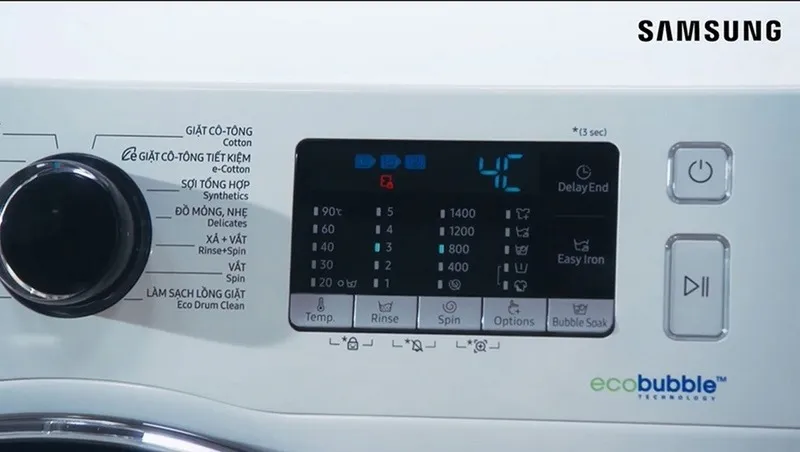 Lỗi 4C máy giặt Samsung