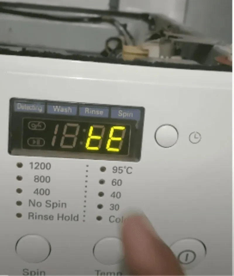 Mã lỗi máy giặt LG