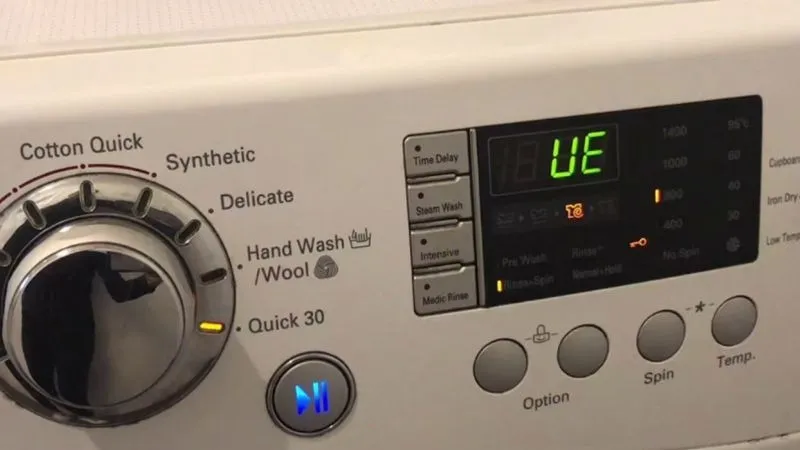 Mã lỗi máy giặt LG