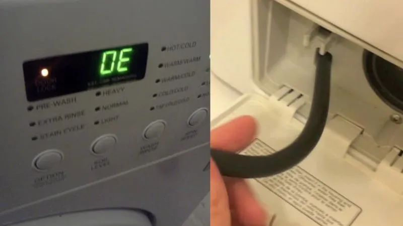 Mã lỗi máy giặt LG