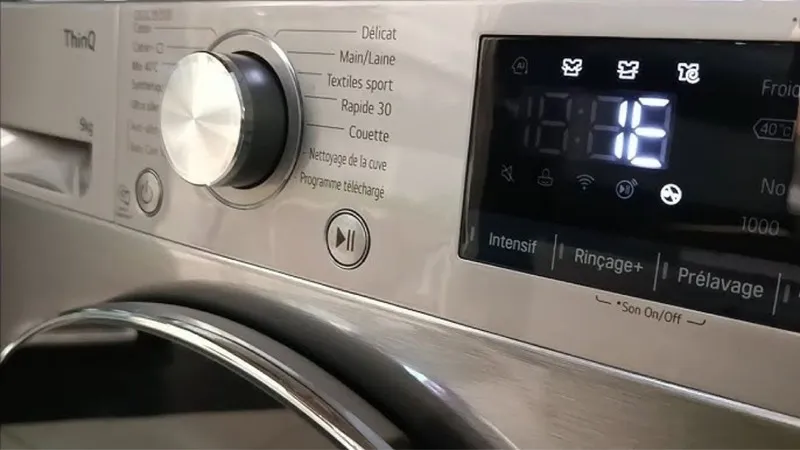 Mã lỗi máy giặt LG